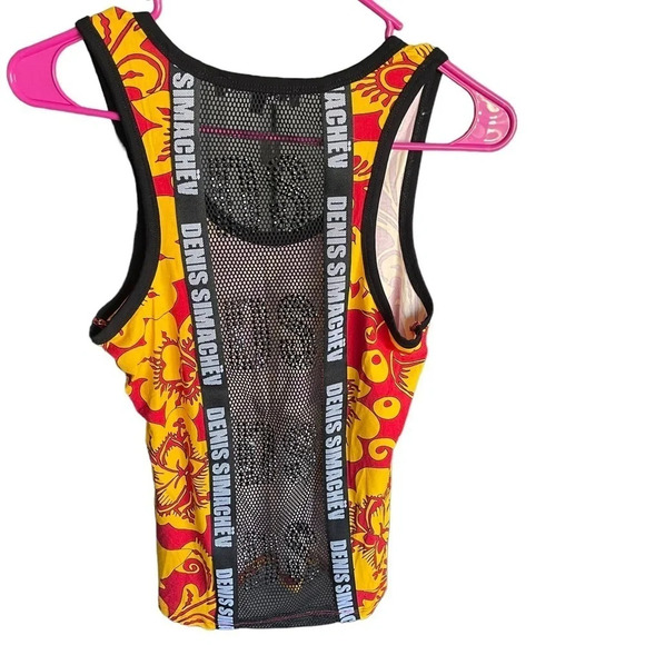 DENIS SIMACHËV Designer Tank Top Size M - Picture 9 of 9